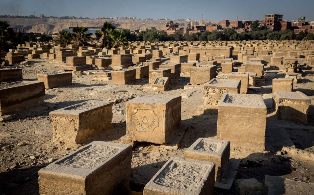 Le cimetière juif du Caire est l'un des plus anciens du monde (Photo : Philipp Breu)