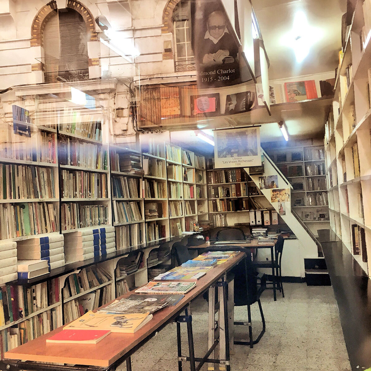 Les Vraies Richesses bookshop, 2 bis, Rue Hamani, Algiers.