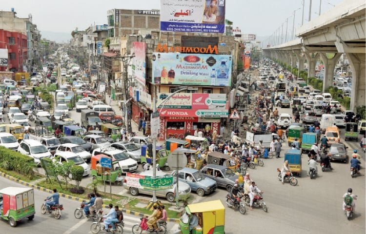 Muree Road, Rawalpindi (photo courtesy Tanveer Shahzad).