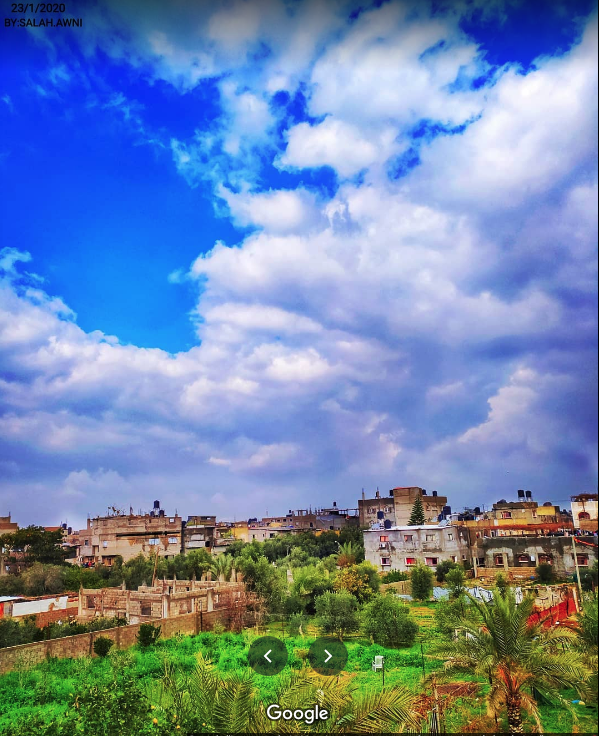 Skyline in Beit Hanoun