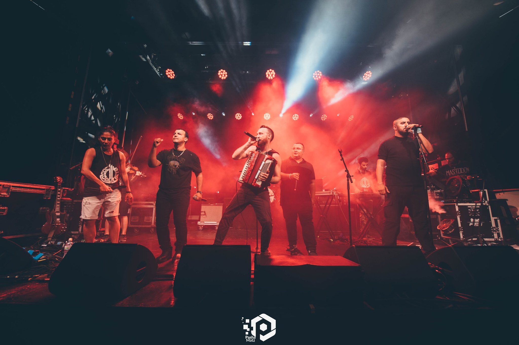System Ali live on stage in Jaffa in 2020 (photo courtesy Pasha Matz).
