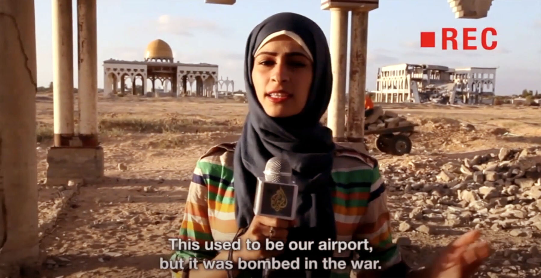 Scene from the promo reel for  Gaza Airport : 