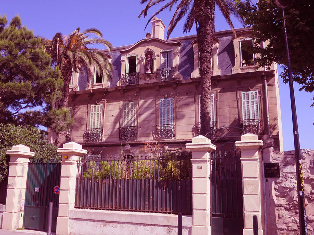Villa La Rose du Ciel, Maison Paul Valéry, 140 rue Sainte, Marseille (photos courtesy François Thomazeau).