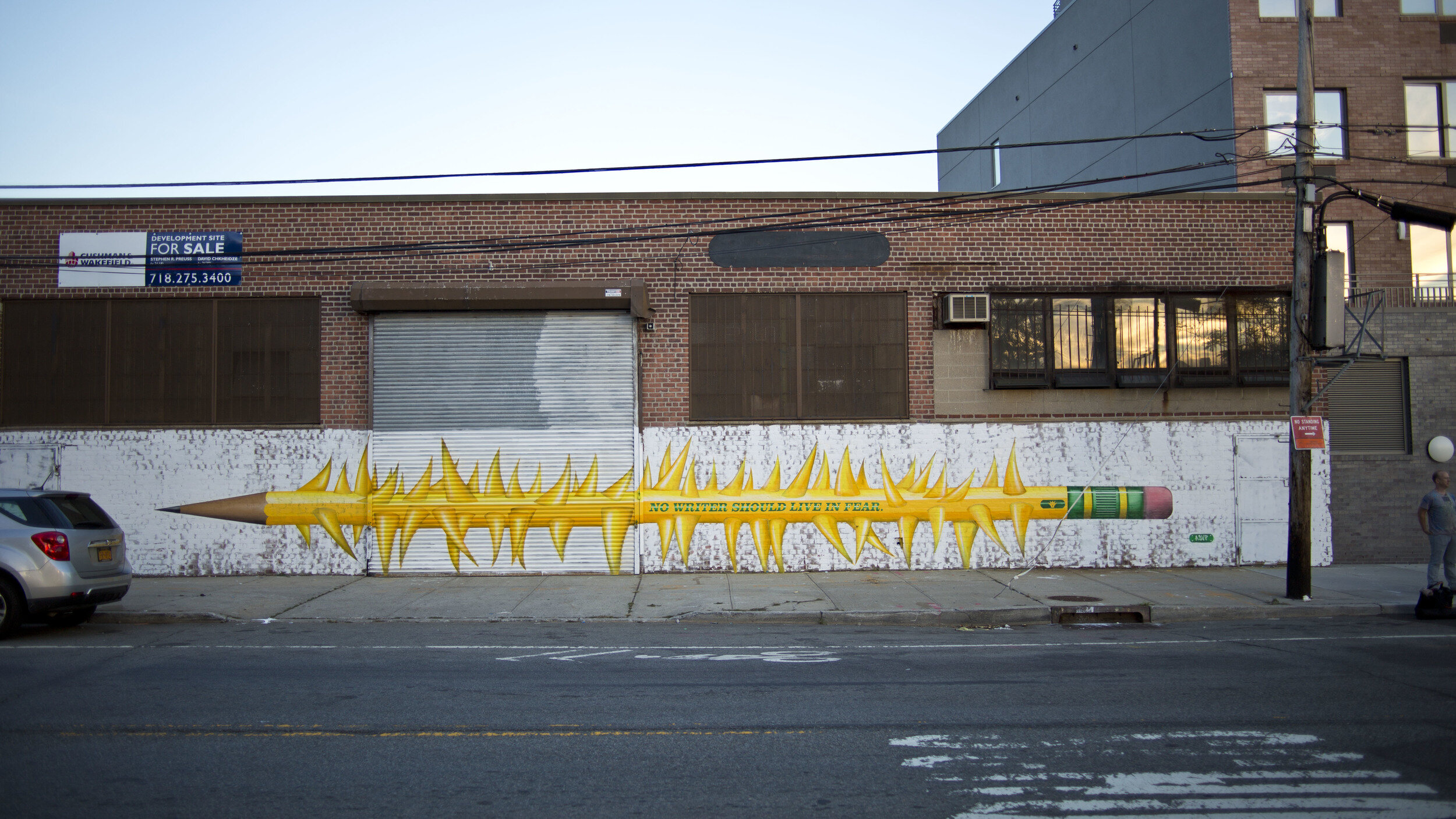 QUEENS, NEW YORK Bold graphic design by Brooklyn-based art studio <a href=