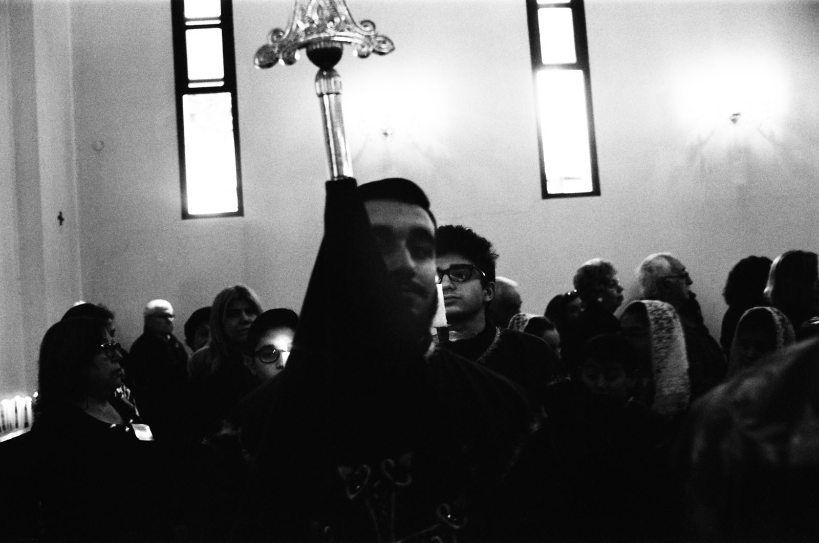 Procession de Pâques, église apostolique arménienne St. Sarkis, Nor Sis, 2018