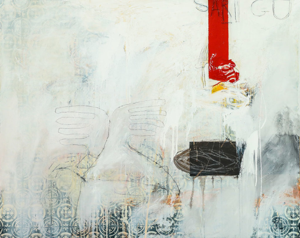 Dry Tears, 2019 Acrylic on canvas 48 × 60 in 121.9 × 152.4 cm