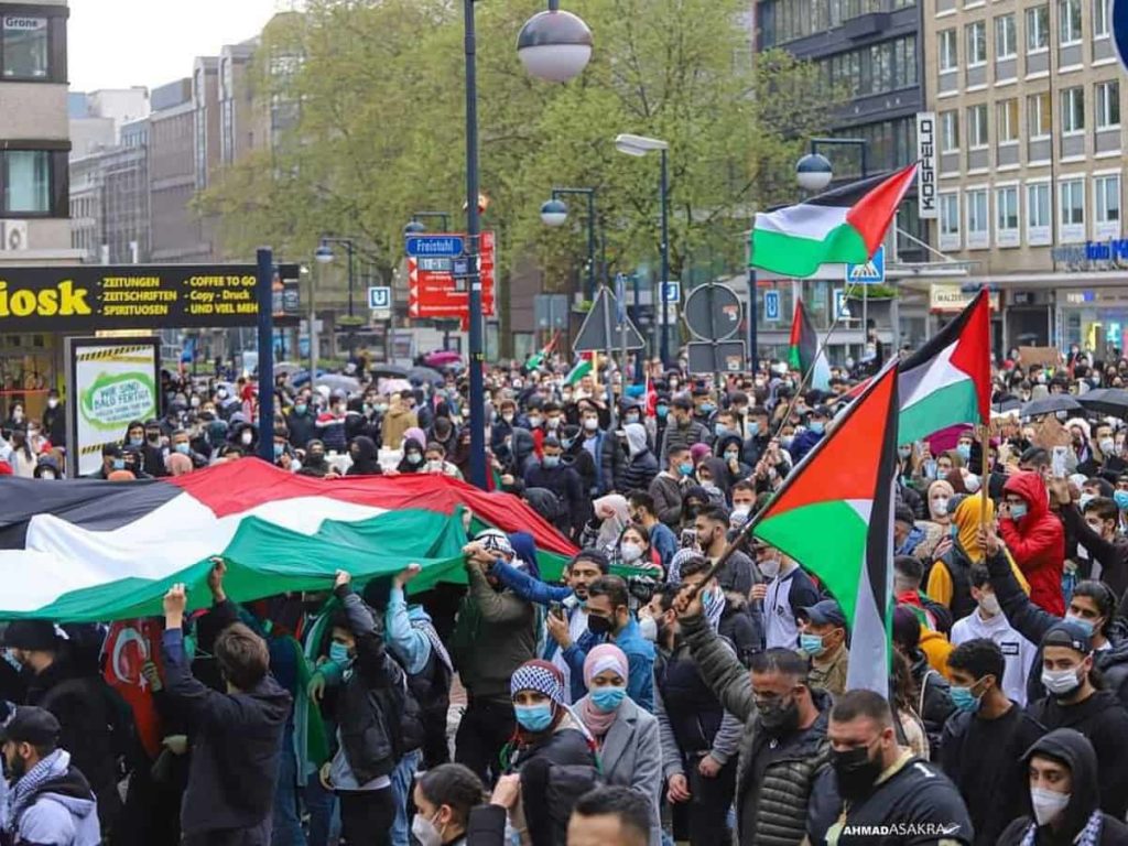 Unapologetic Palestinians, Reactionary Germans