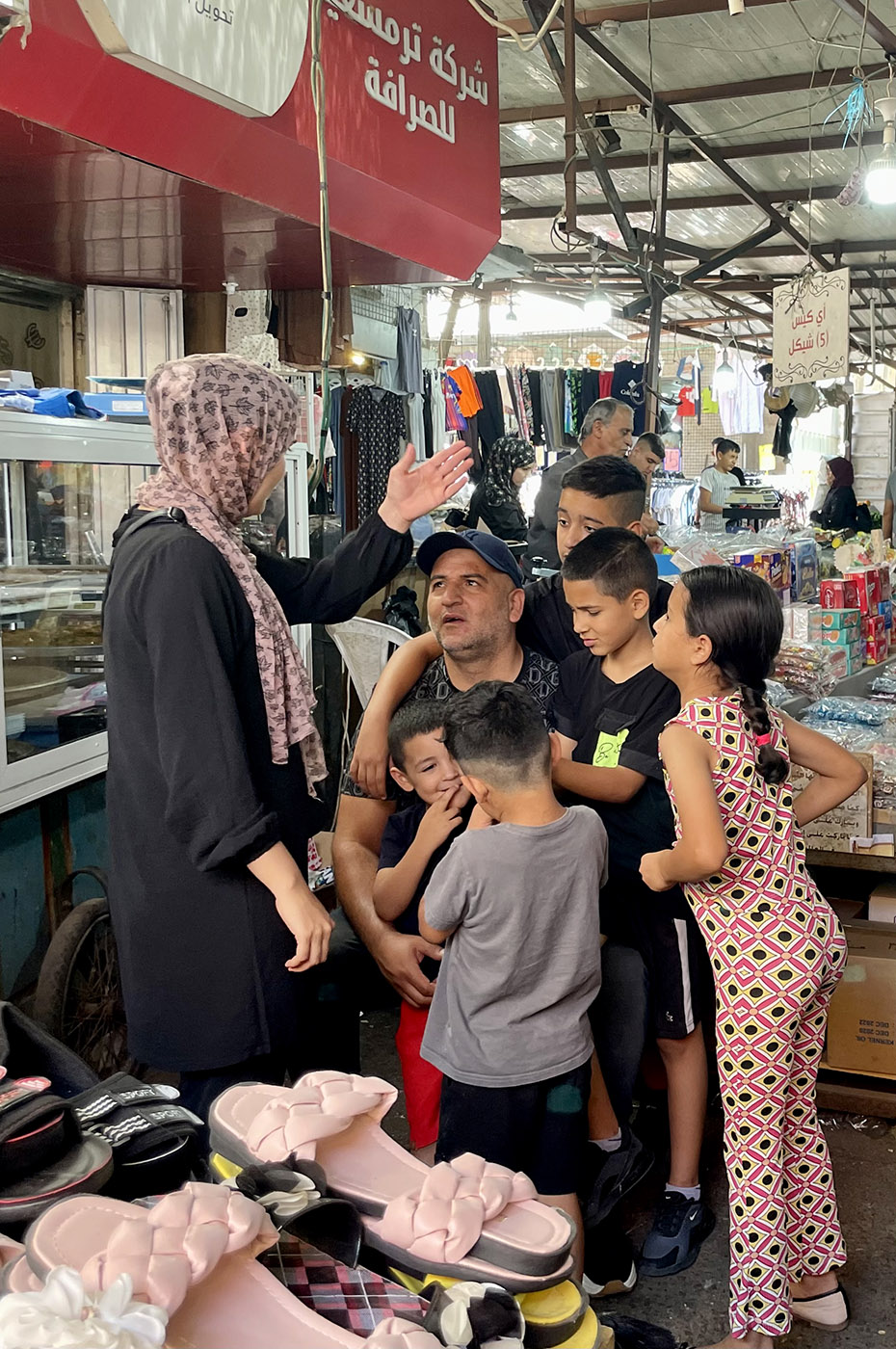 Hisbat Ramallah - market.