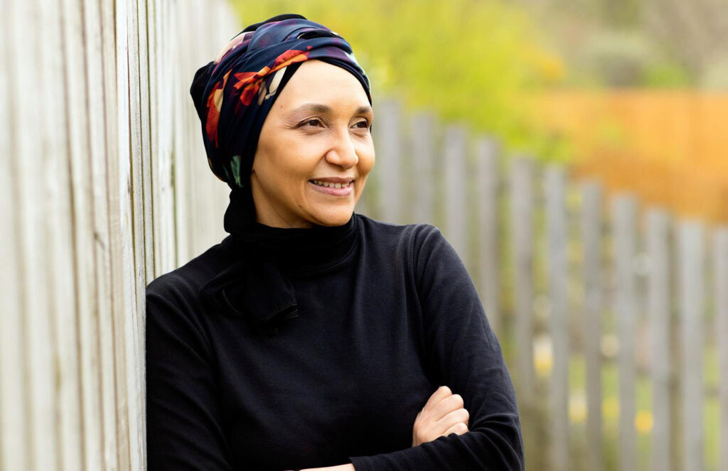 Leila Aboulela in Aberdeen courtesy of the author - the markaz review.
