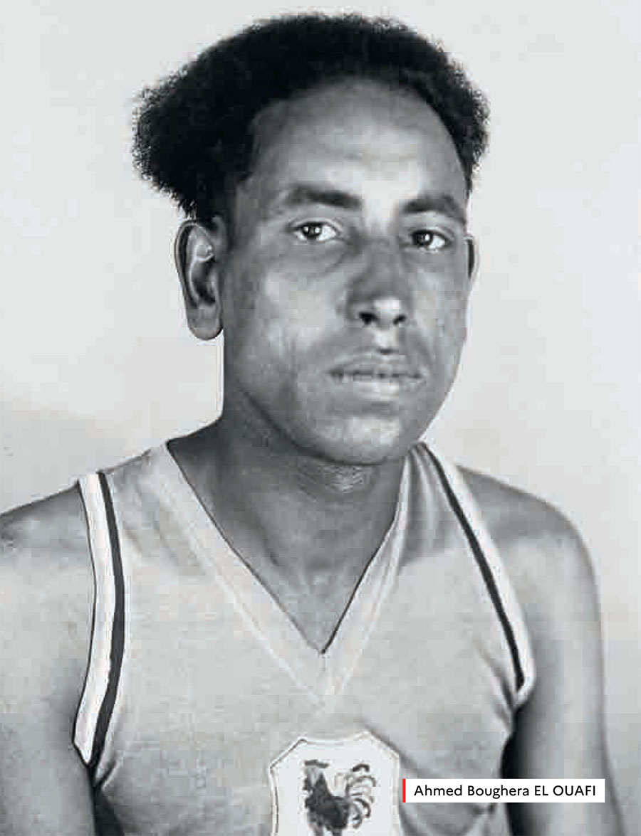Ahmed Boughera El Ouafi (1898-1959), athlete and worker champion of the marathon of the Olympic Games.