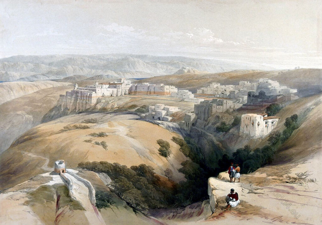 bethlehem in 1855 - illustration david roberts - the markaz review