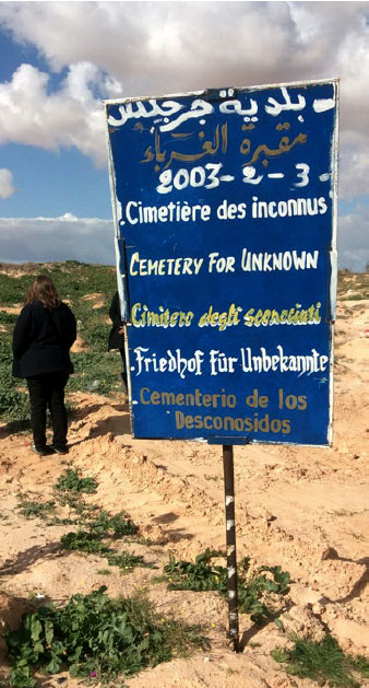 Cemetery for the Unknown in Tunisia.