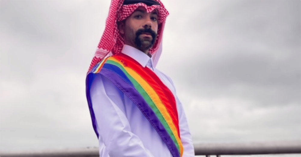 Dr Nas Mohammed first openly gay Qatari man, in Pink New 2022