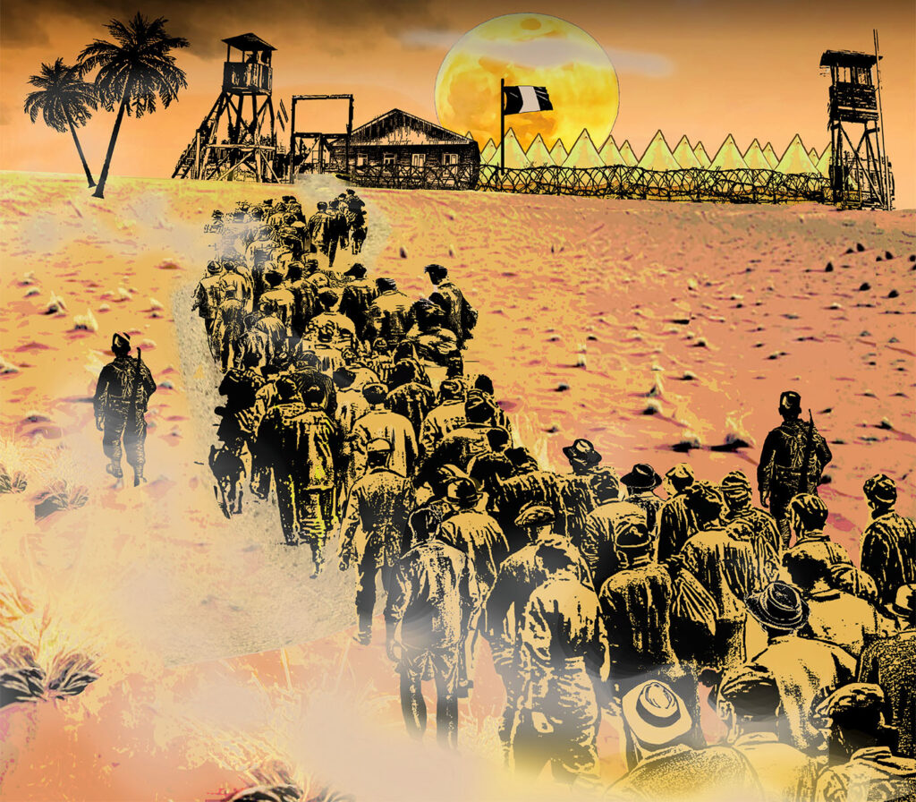 The Undesirables cover art by Nadjib Berber