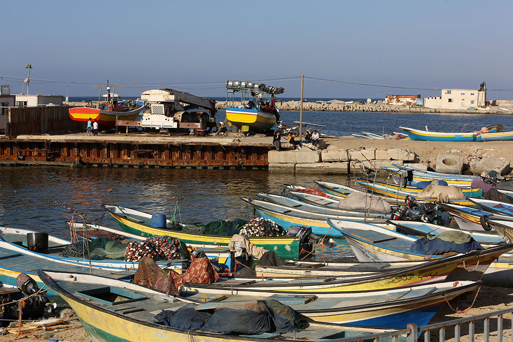 Gaza City seaport photo Abed Rahim Khatib