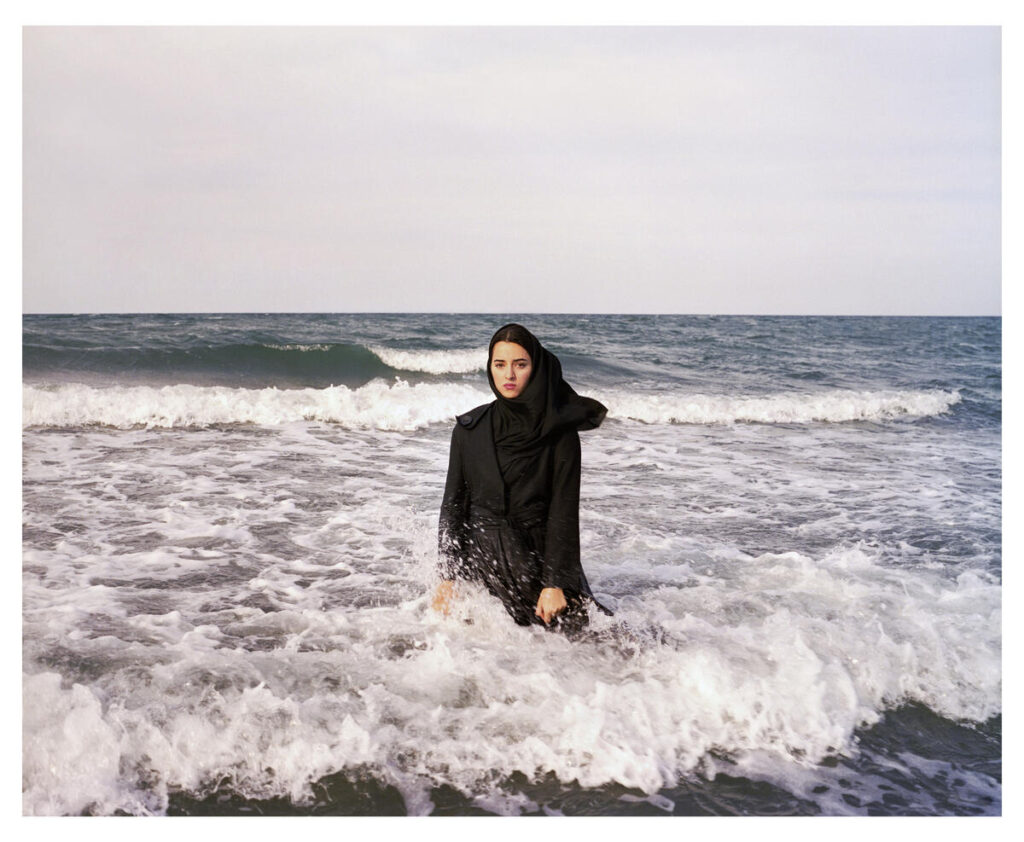 Imaginary CD cover for Sahar. Caspian Sea. Mahmoudabad. Iran. 2011. © Newsha Tavakolian Magnum Photos