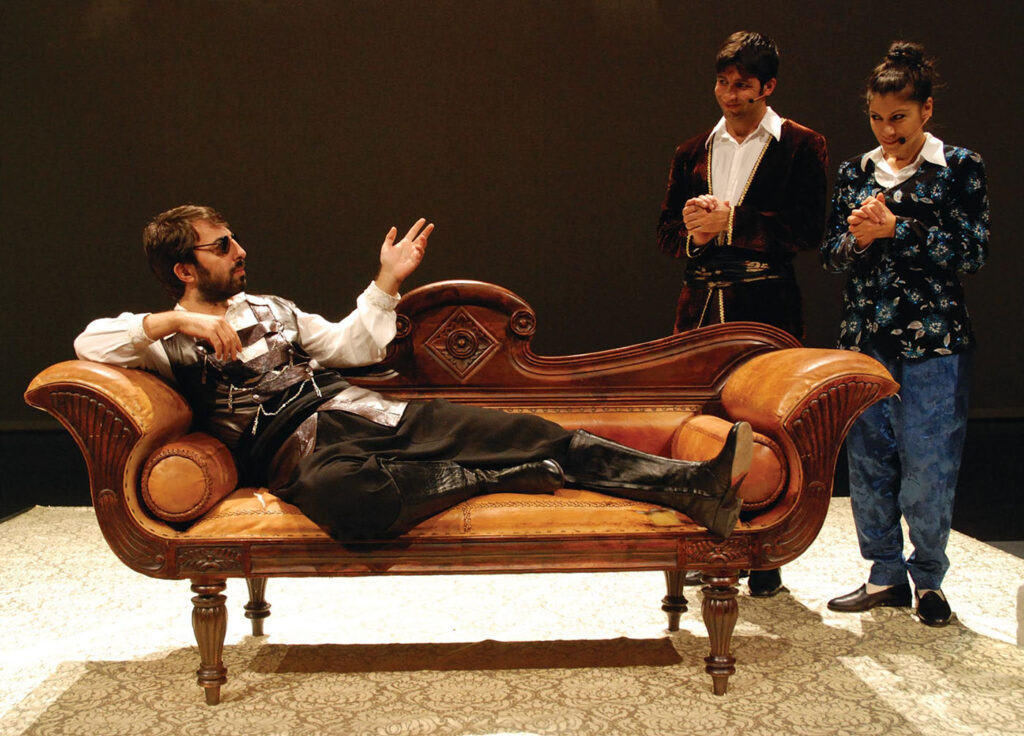 kawa nemir translator in an outtake from the film Translating Ulysses-