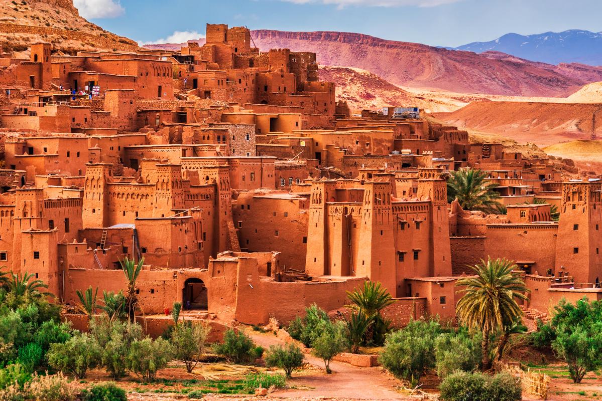 Ksar of Ait Ben Haddou, region of Ouarzazate.