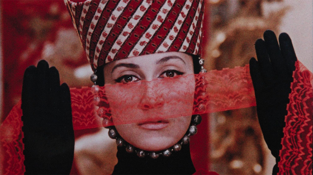 Sofiko Chiaureli in The Color of Pomegranates 1969 courtesy imdb