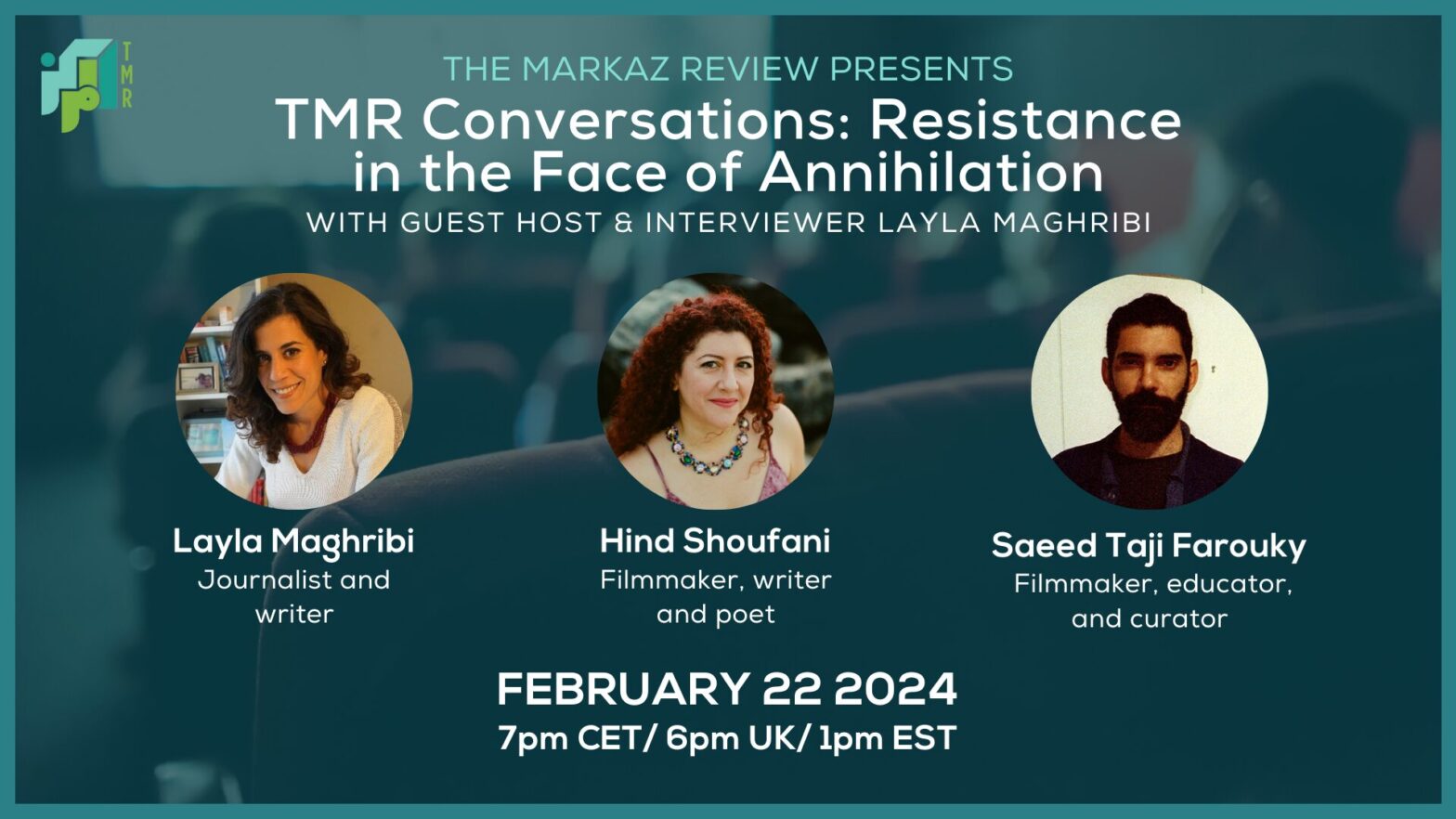 TMR Conversations: Resistance in the Face of Annihilation