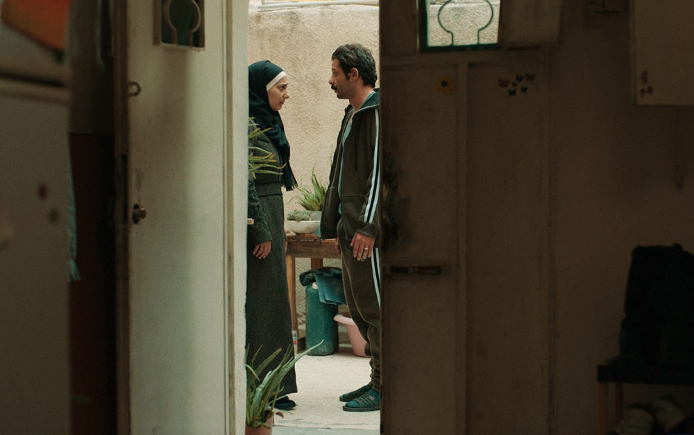 Mouna Hawa as Nawal in Inshallah, a Boy, directed by Amjad Al Rasheed