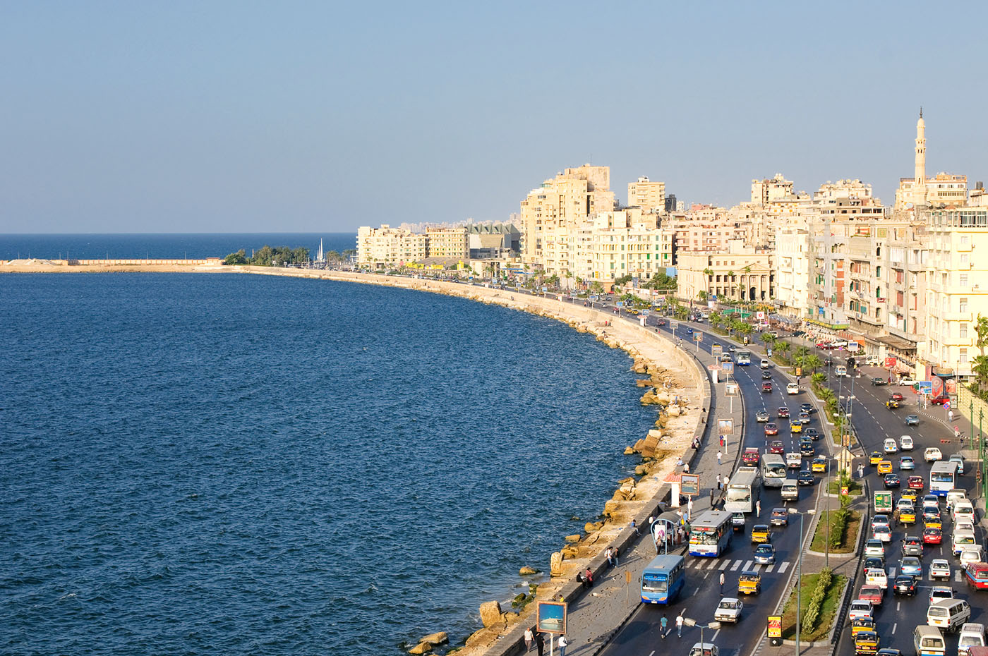Alexandria Egypt harbor photo Javarman