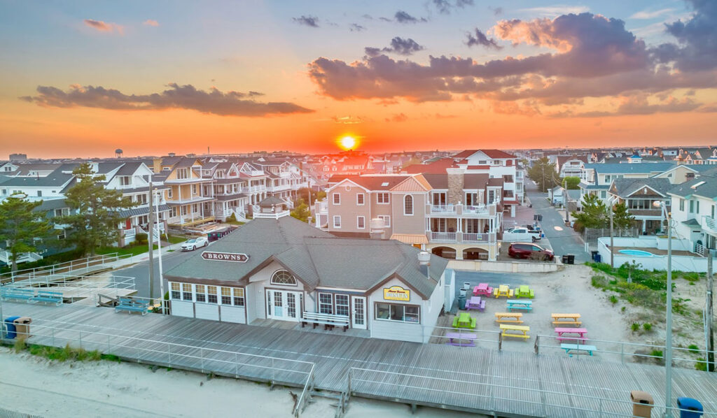 Michael Waters lives in Ocean City, NJ (courtesy OCNJ Drone).