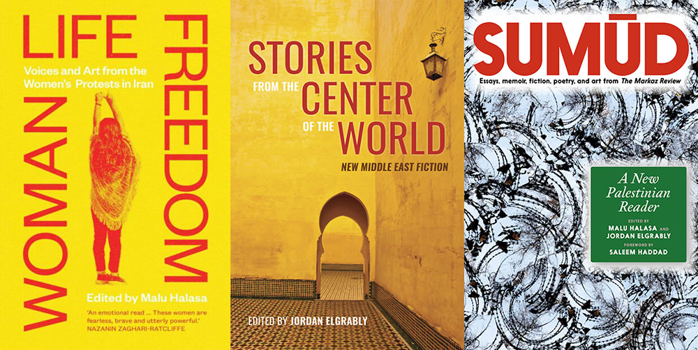 Woman Life Freedom, Stories from the Center of the World, Sumud covers