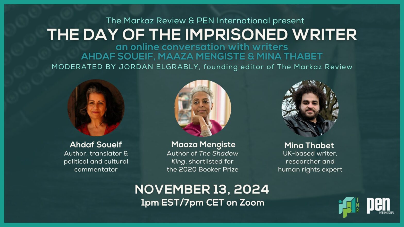 Roundtable Discussion: Day of the Imprisoned Writer