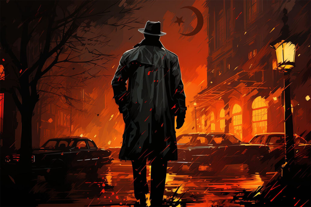 Salacious Criminality—Trenchcoat Detectives, Rogues & Smoking Guns