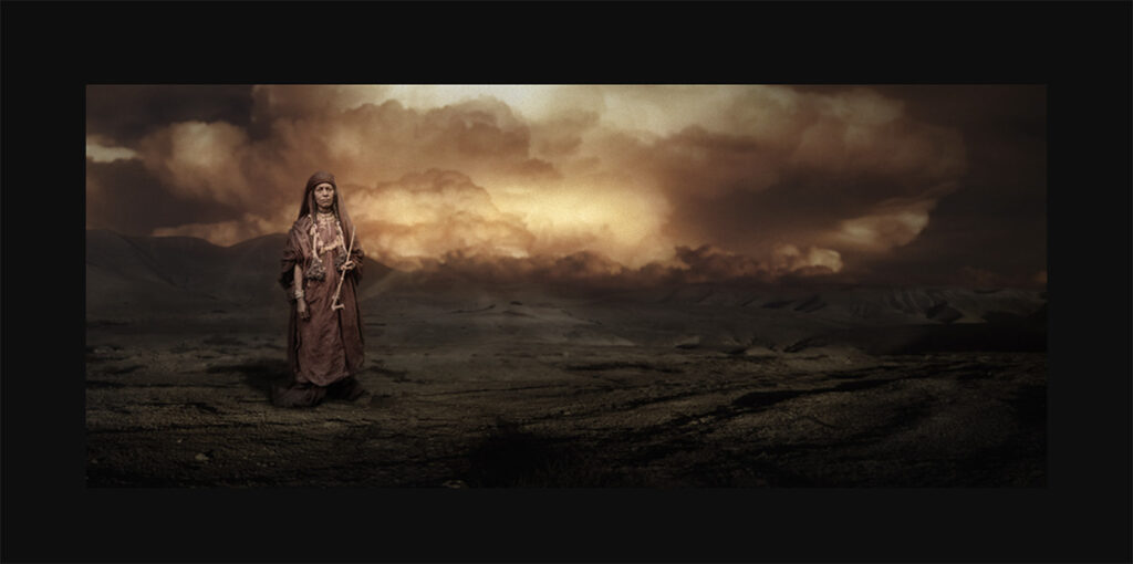 Larissa Sansour, "In the Future They Ate From the Finest Porcelain," diasec mounted on acrylic, 75x150cm, 2016 (courtesy of the artist and Art Momentum).