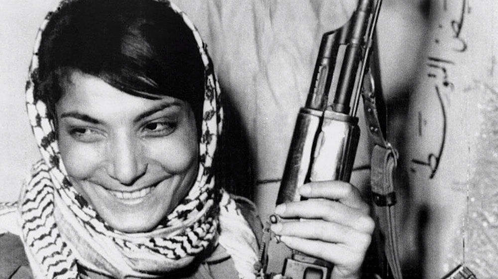 Leila Khaled, Palestinian freedom fighter (courtesy Bettman Archive).