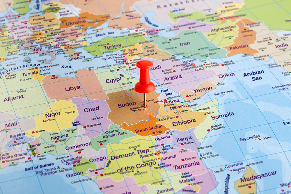 Sudan is the confict no one is talking about (map courtesy Ognyan Chobanov).