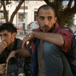 Aram Sabbah and Mahmoud Barki in Mahdi Fleifel's To a Land Unknown courtesy Nakba FilmWorks