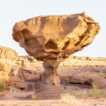 This spaceship-like rock symbolizes the wild and often unexpected beauty of Saudi Arabias landscape photo Emad Ghazala