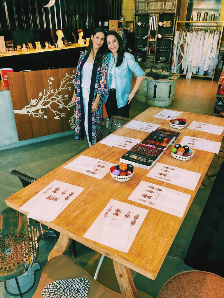 Dina and Jo Dubai workshop 2018