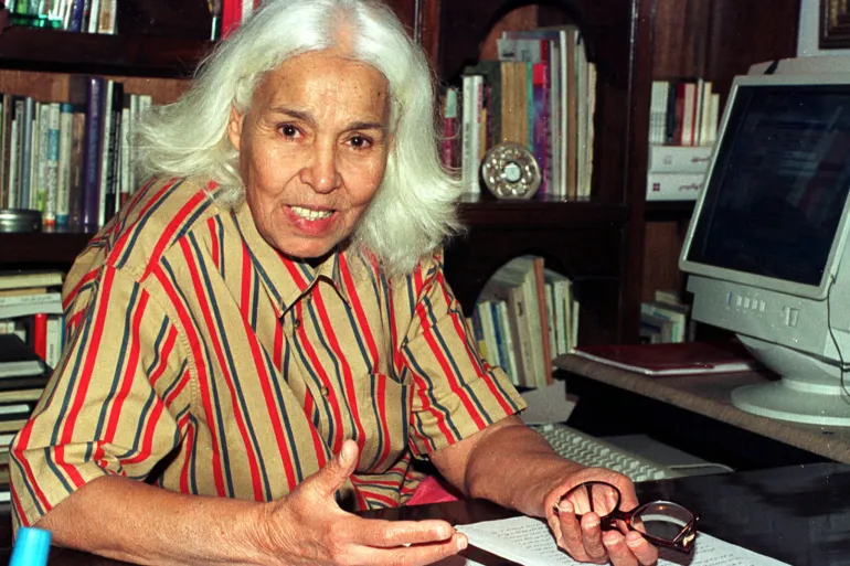 Nawal El Saadawi wrote more than 55 books over the course of her life photo reuters