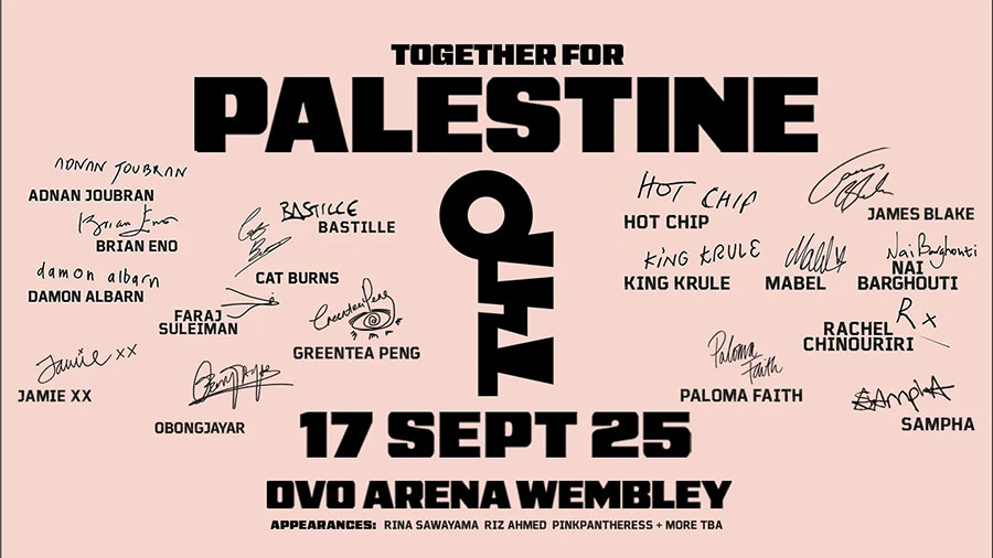 Together for Palestine Wembley