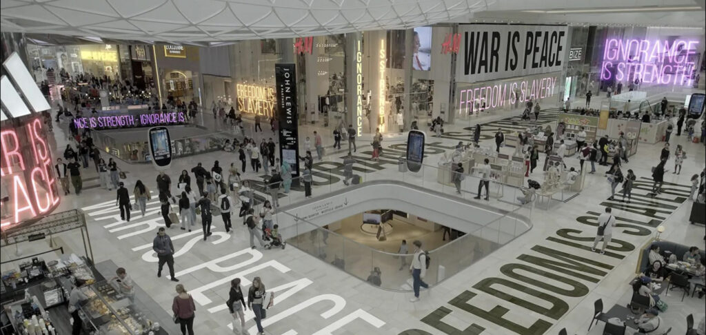 A still from Raoul Peck's Orwell: 2+2=5 courtesy Neon Productions.