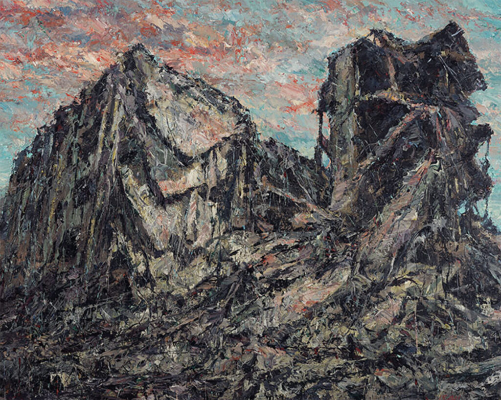 Ayman Baalbaki Untitled courtesy Saleh Barakat Gallery