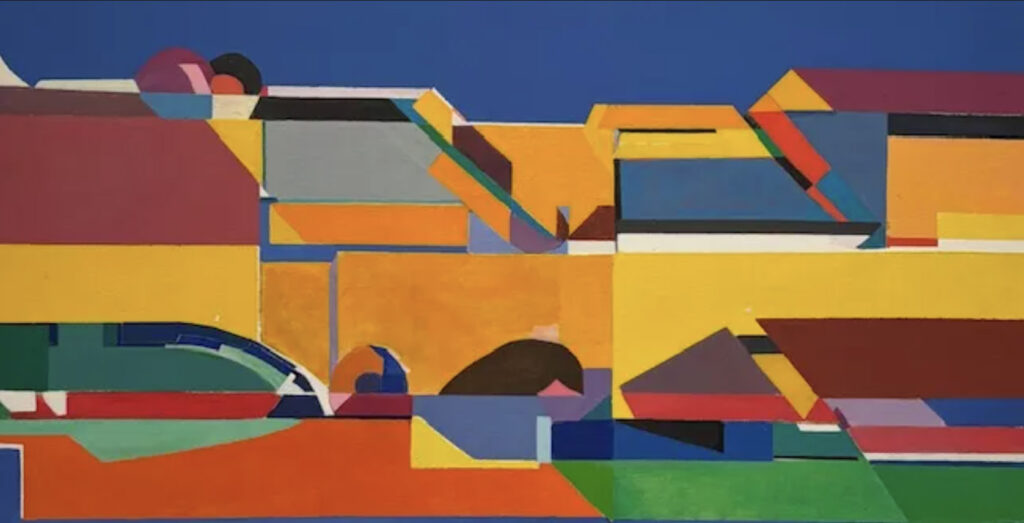 Saliba Douaihy – Untitled (Syriac Inscription) (1968)