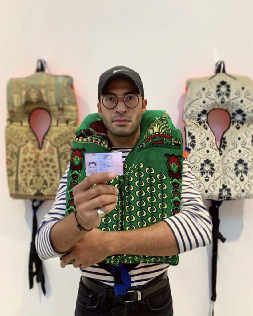 The artist El Mehdi Largo