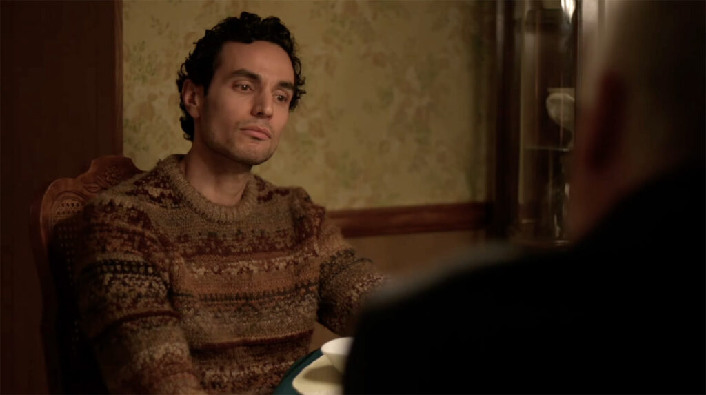 Adam Bakri as Ali an Iraqi doctor seeking asylum in Manhattan dir Oday Rasheed.png