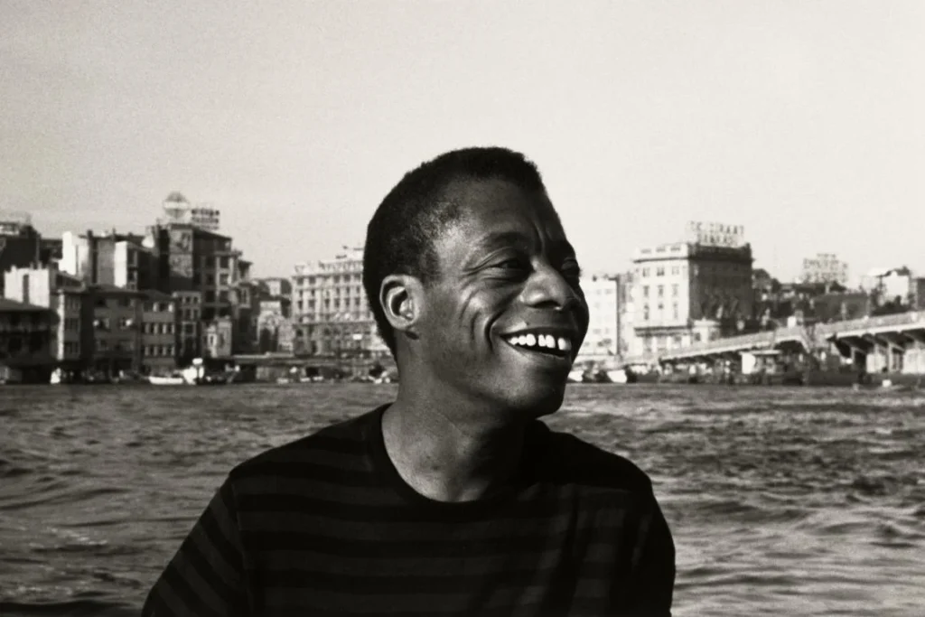 Baldwin in Istanbul, 1966 (photo Sedat Pakay).