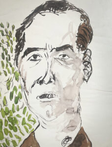 Nevhiz - Lorca - ecoline on paper 47x37cm - 1979 1024pix