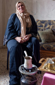 Ruba Bakir returned to her damaged district and is using her legal knowledge in support of abused women