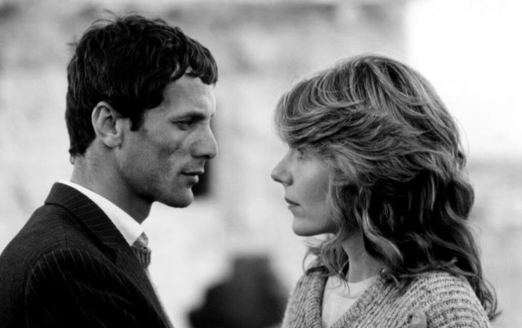 The young Mohammad Bakri with Jill Clayburgh in Hanna K - 1983
