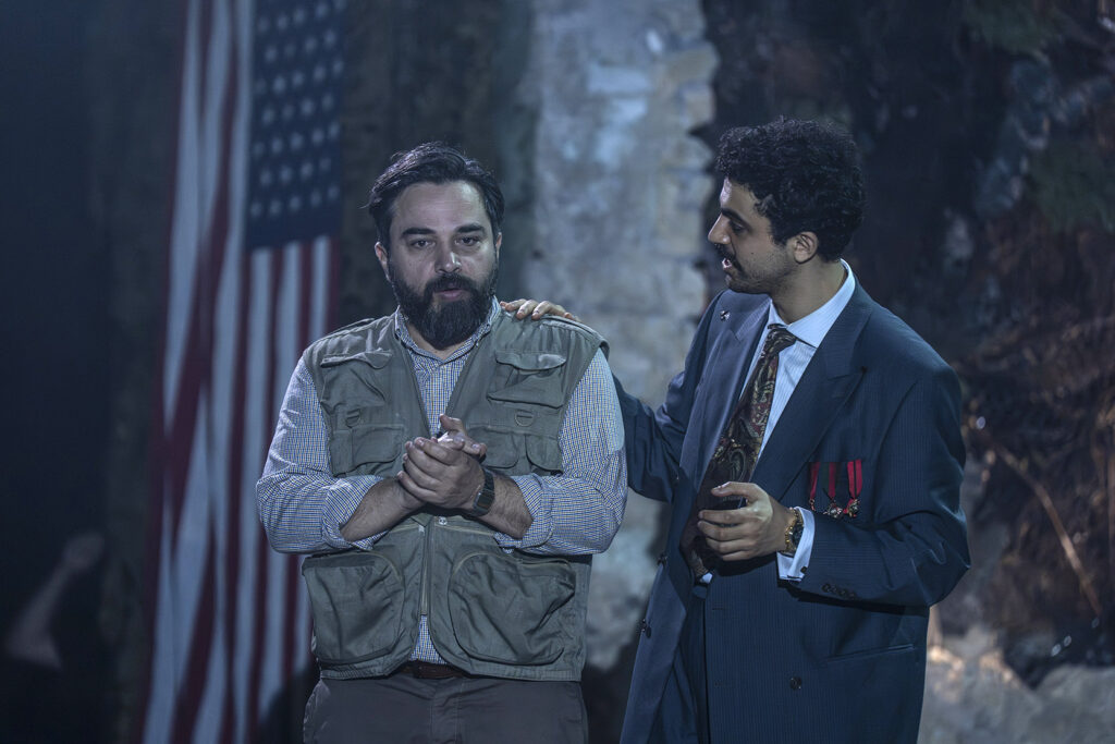 Ammar Haj Ahmad and Sayyid Aki (photo Ellie Kurttz).