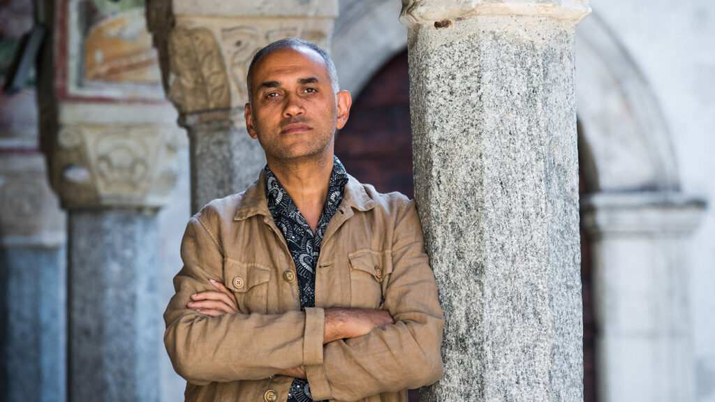 Kamal Aljafari photo courtesy Locarno Film Festival