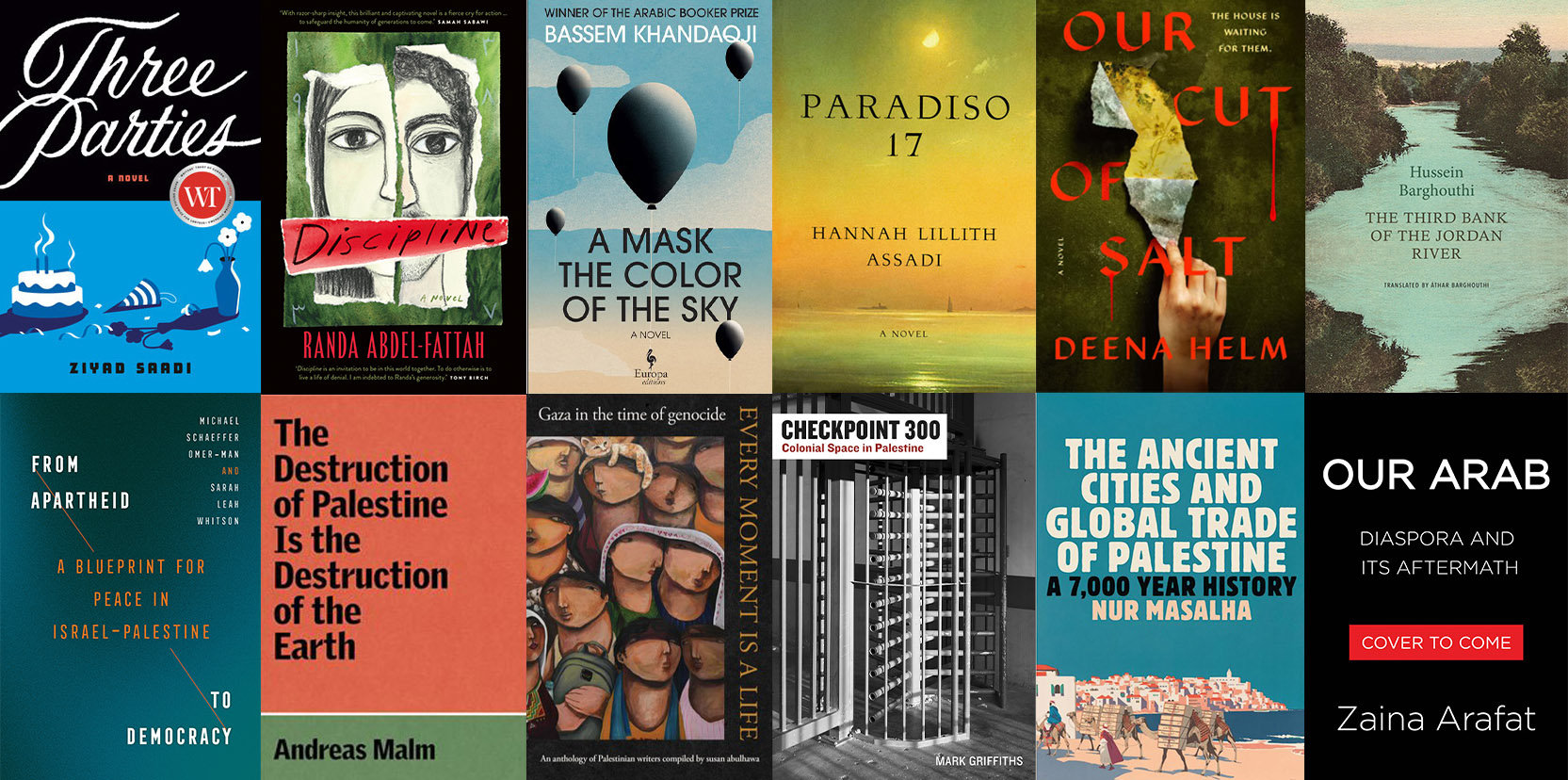 Notable and Forthcoming Books Centered on Palestine